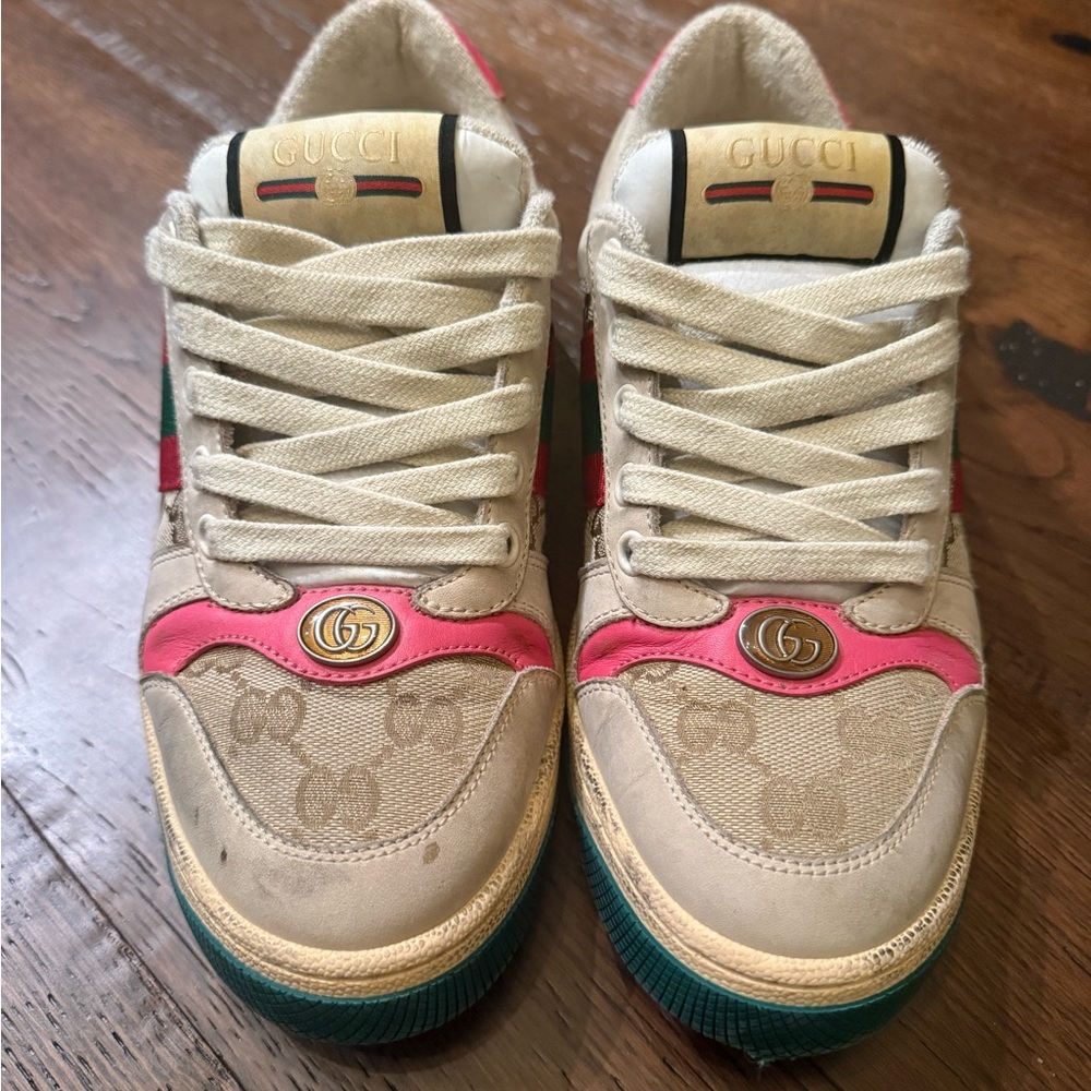 Gucci Web Screener Sneakers size 36.5